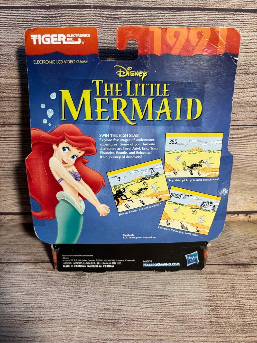 Disney The Little Mermaid Handheld Game
